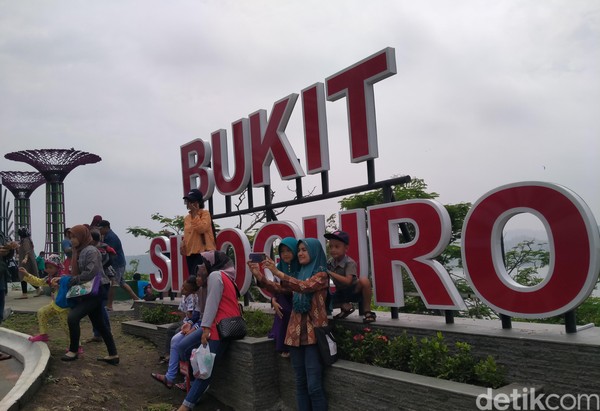 Pemandangan Bukit Sidoguro Klaten Bikin Pengunjung Betah